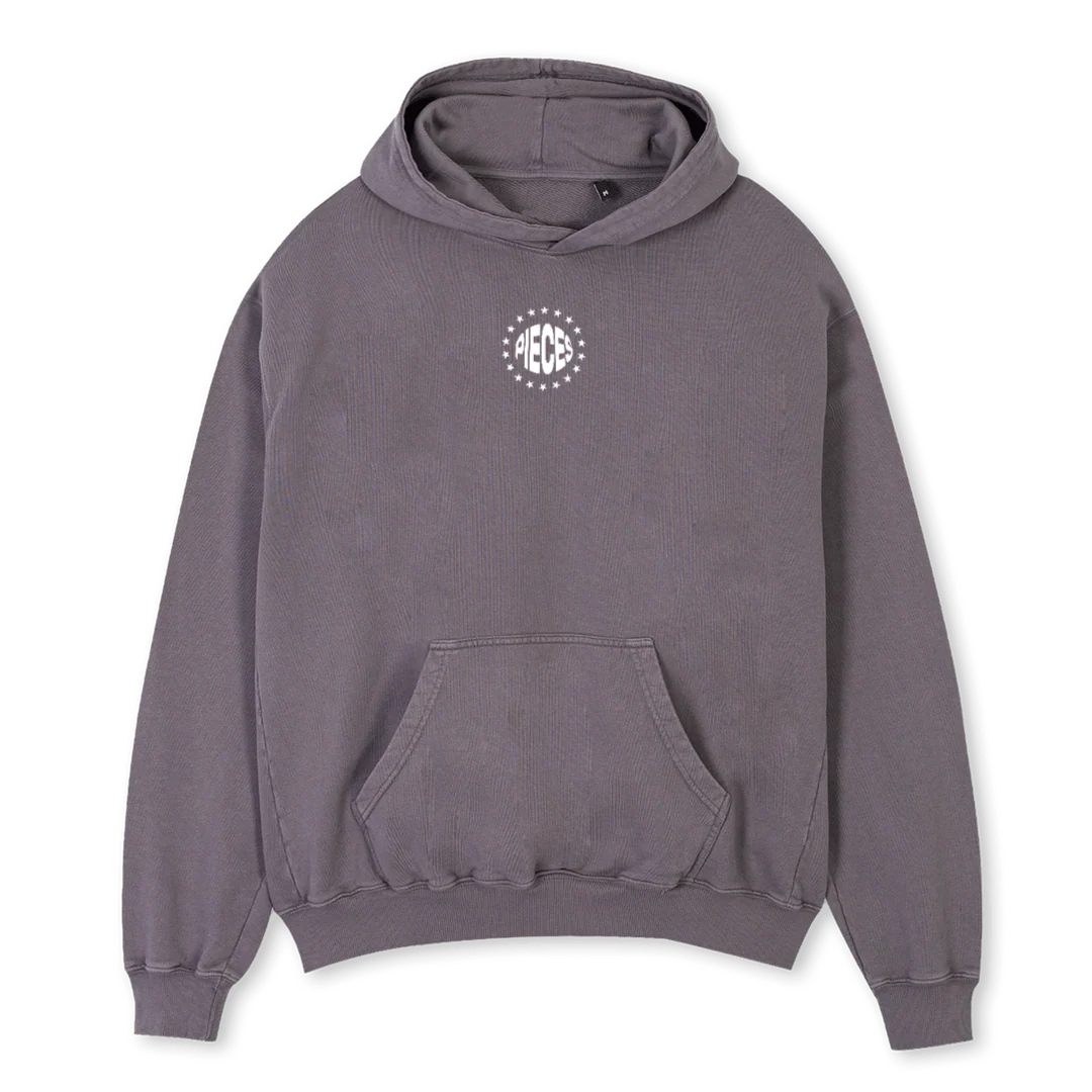 GREIGEHOODIE Pigment Grey Oversized Hoodie.