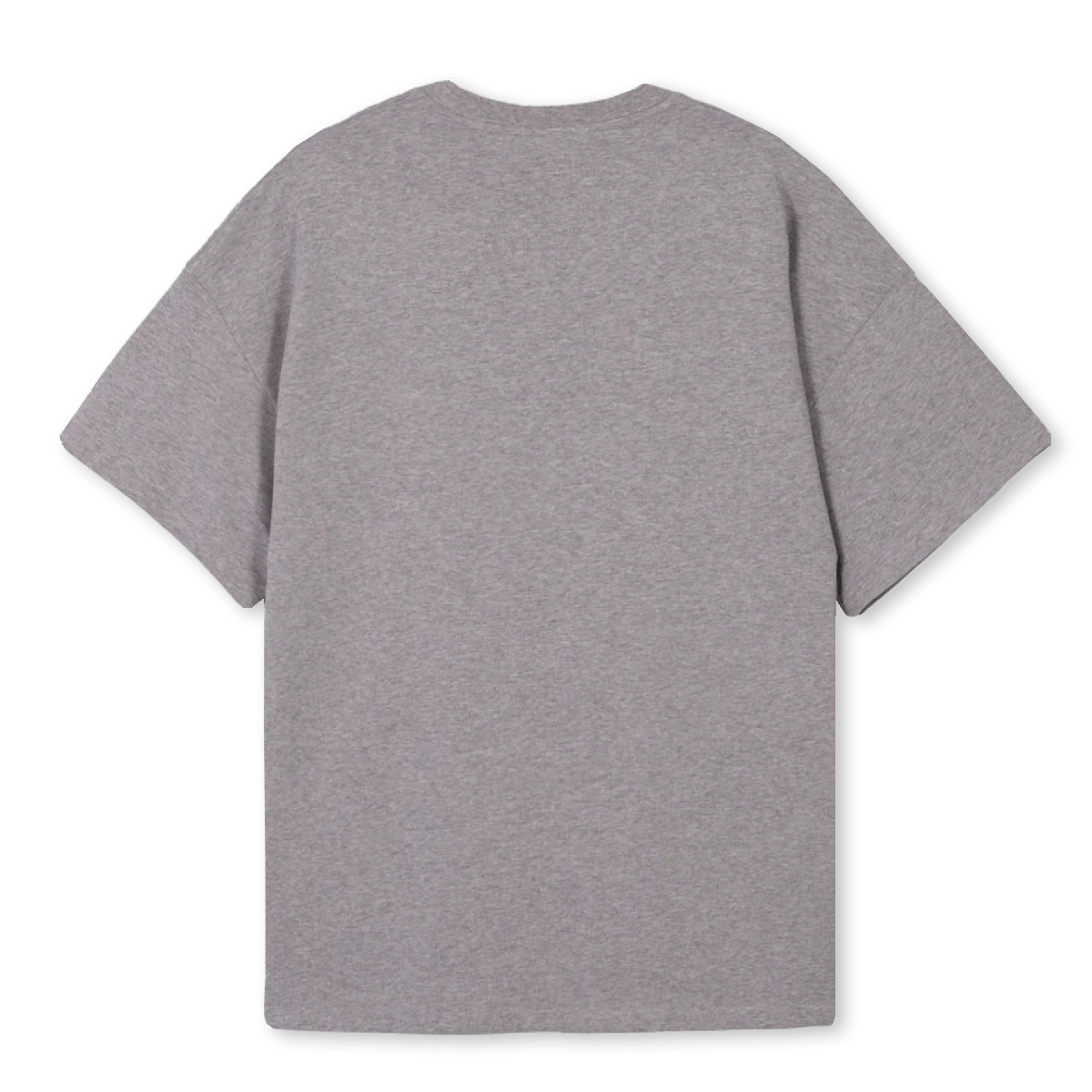 GREY DOELA HAMID  Grey Marl Oversized Tee. - Image 2