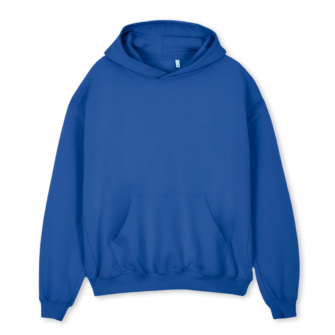 GREYCOREHSHOODIE Cobalt Blue Oversized Hoodie.
