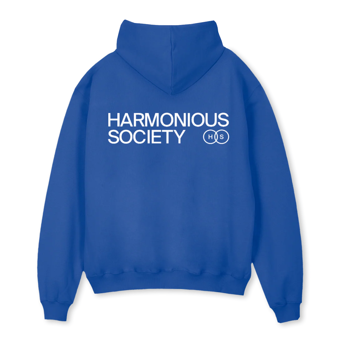 GREYCOREHSHOODIE Cobalt Blue Oversized Hoodie. - Image 2