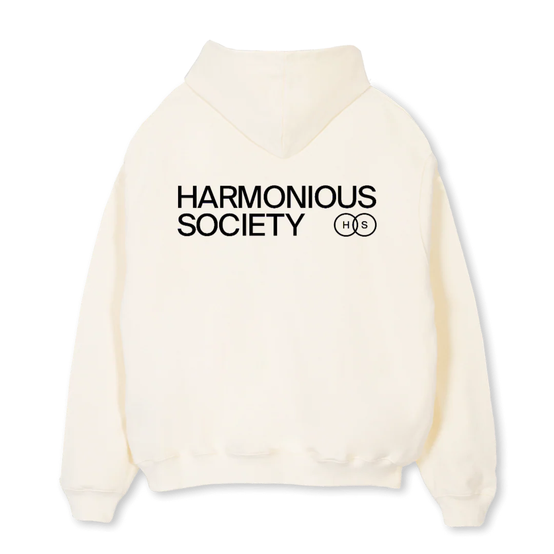 GREYCOREHSHOODIE Cream Oversized Hoodie. - Image 2