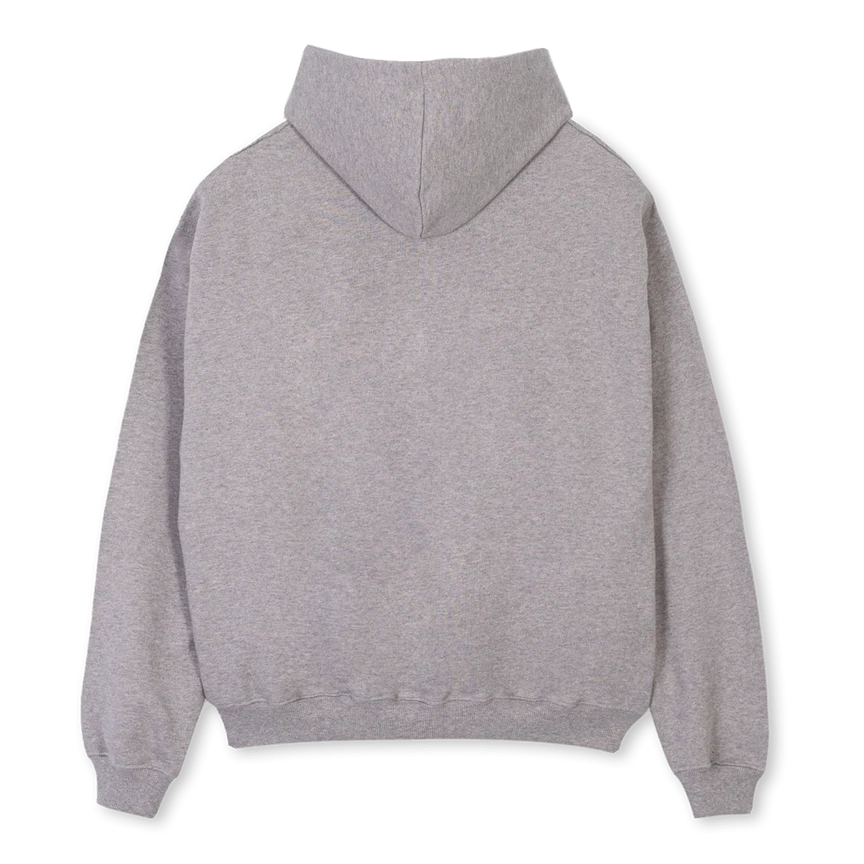 GREYWALK Grey Marl Oversized Zipped Hoodie. - Image 2