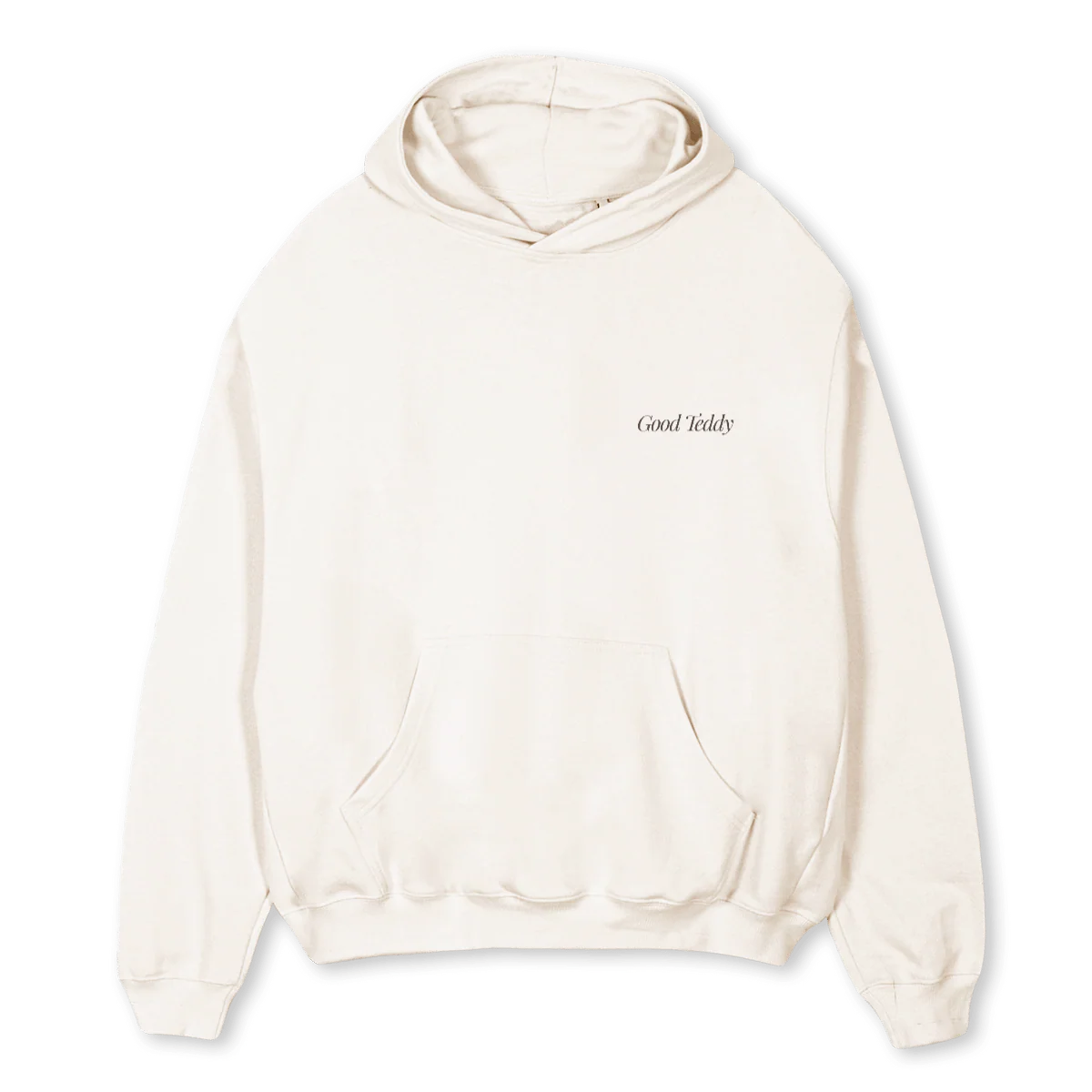 GTHOODIE Vintage White Oversized Hoodie.