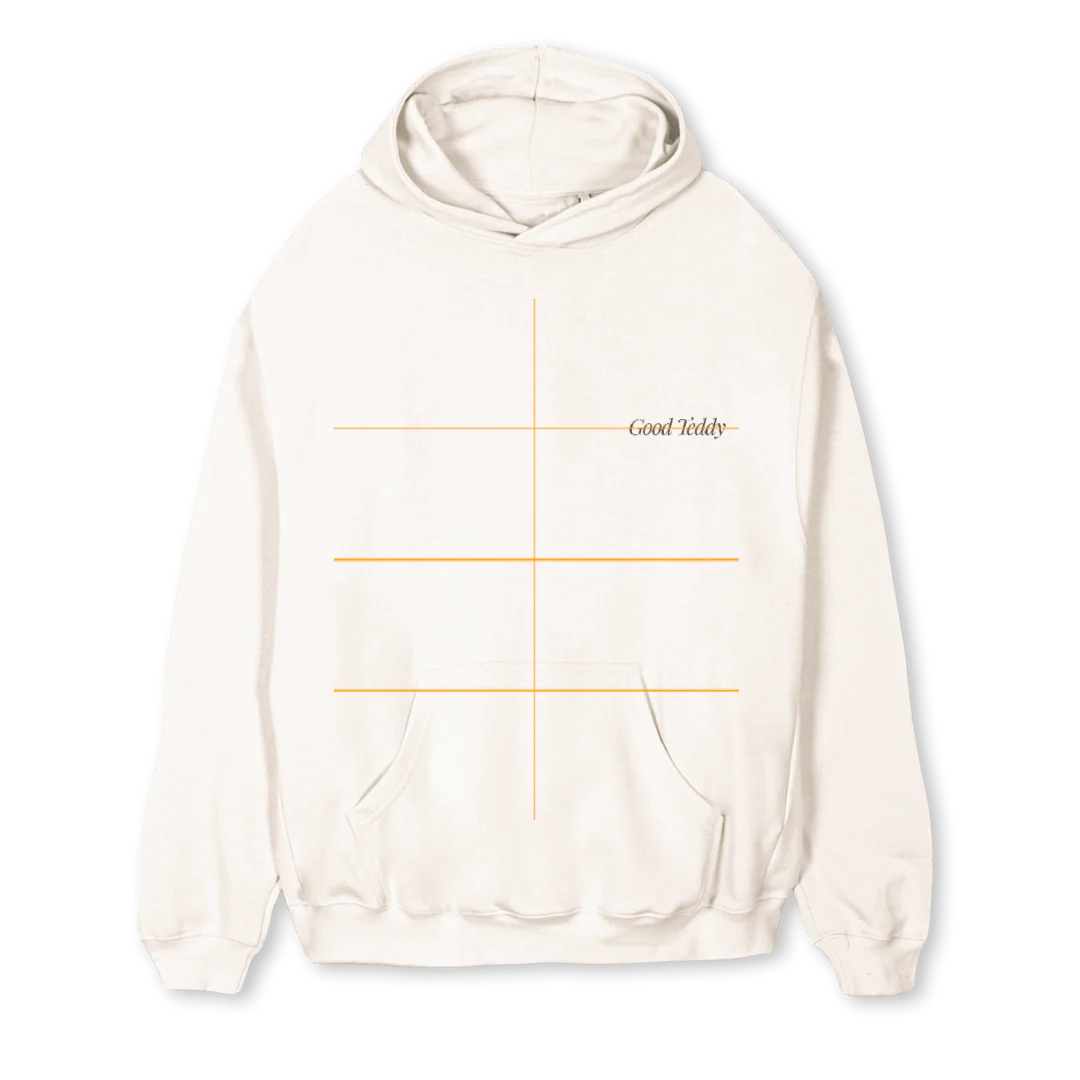 GTHOODIE Vintage White Regular Hoodie.