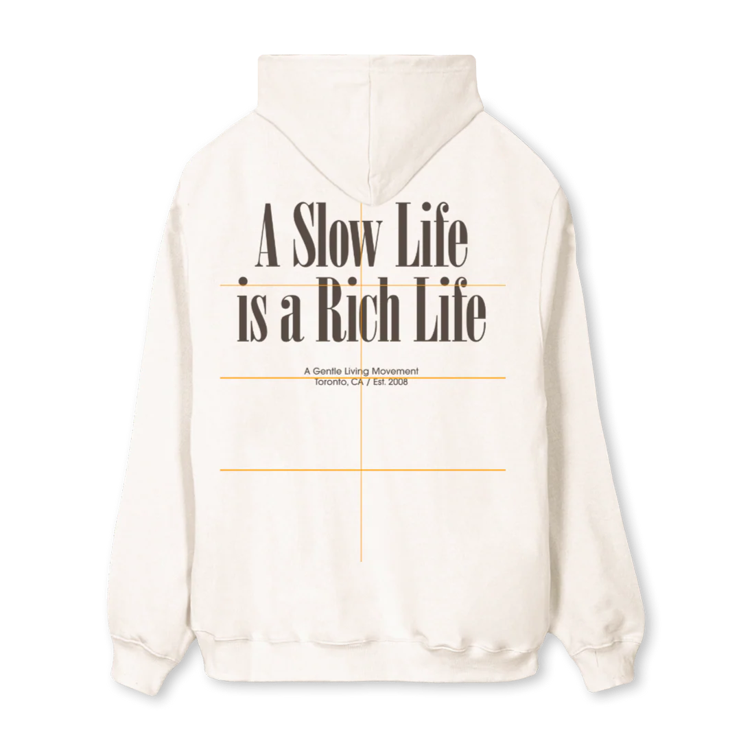 GTHOODIE Vintage White Regular Hoodie. - Image 2