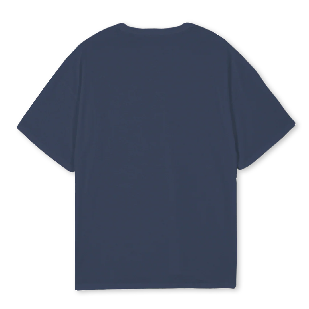 GULTEFULT Navy Blue Oversized Tee. - Image 2