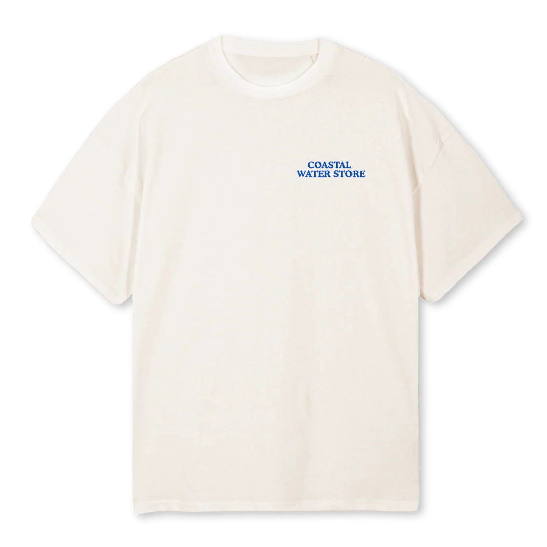 CWS MOCK_REG Vintage White Regular Tee