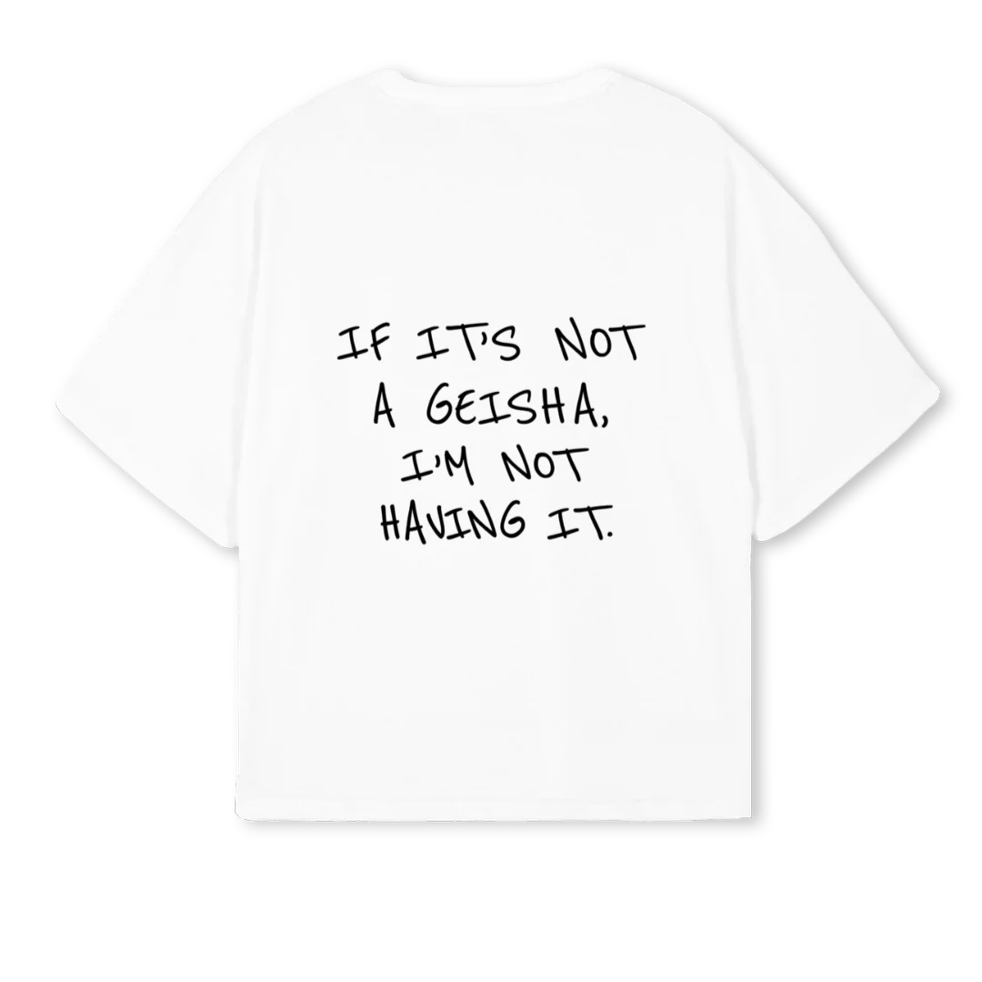 HAKONEHVITFINALVERSJ White Oversized Boxy Tee. - Image 2