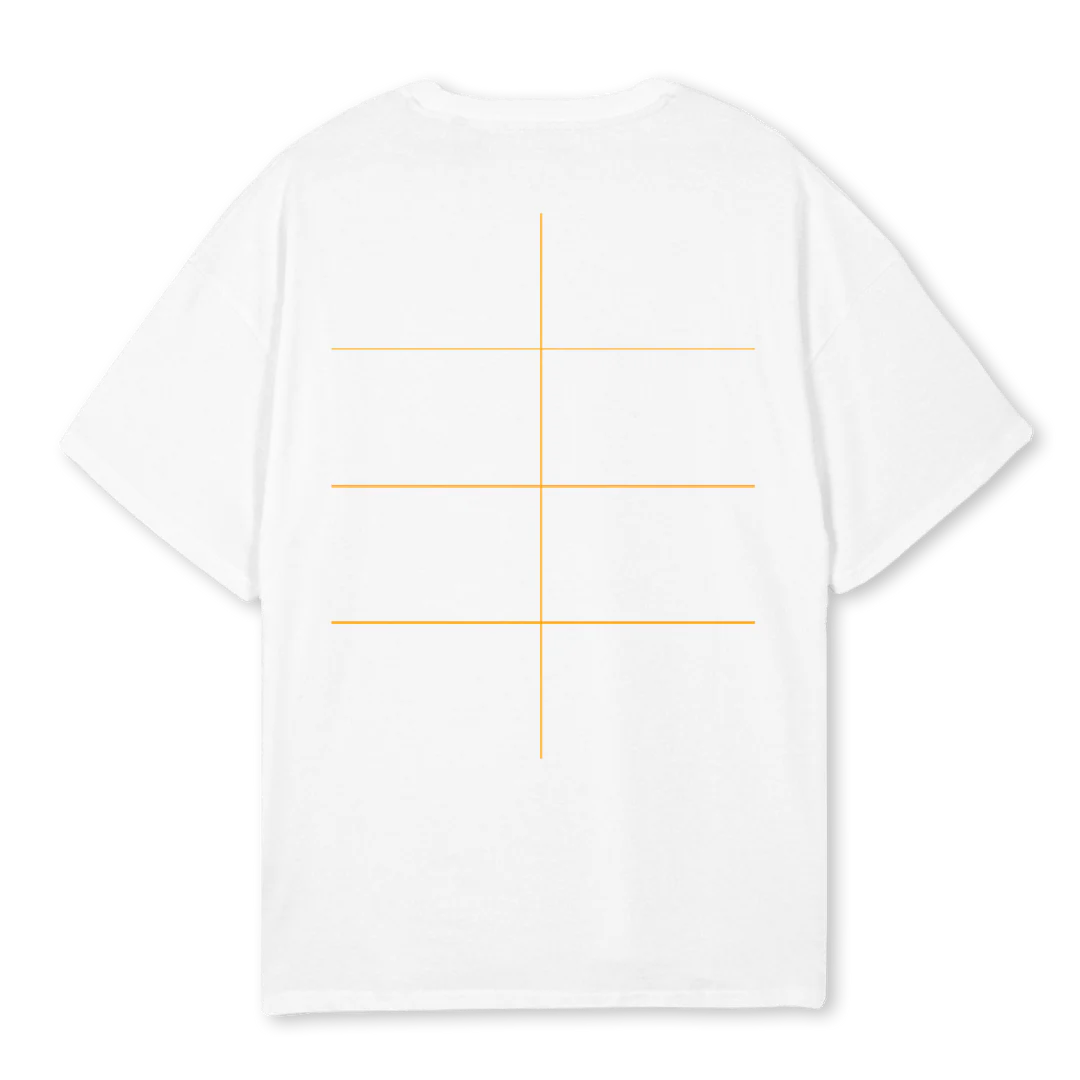 HEARTBREAK SEASON T White Oversized Tee. - Image 2