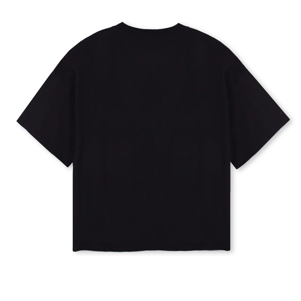 HEBREW Black Oversized Boxy Tee. - Image 2