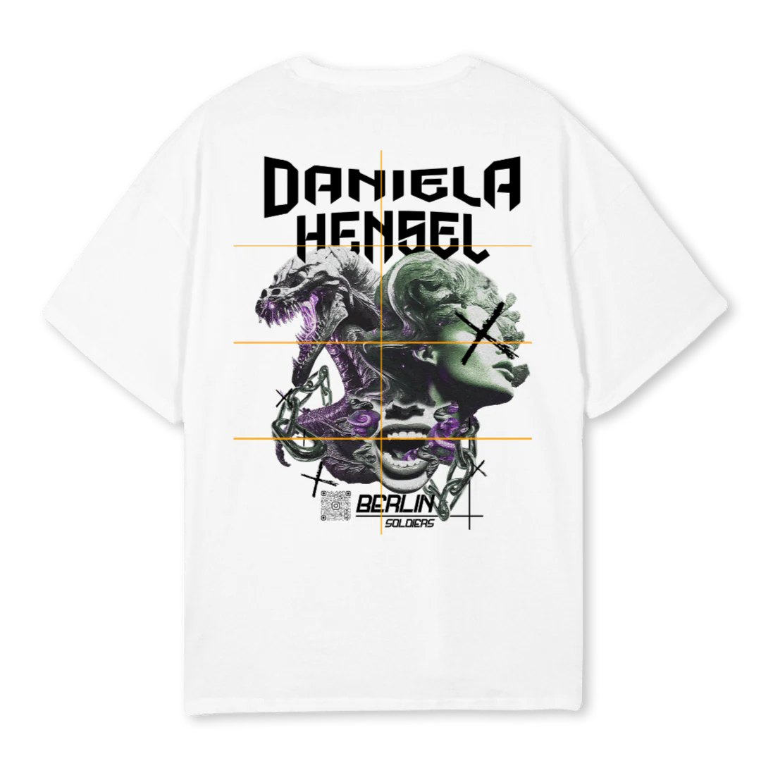HENSELTEE White Oversized Tee. - Image 2