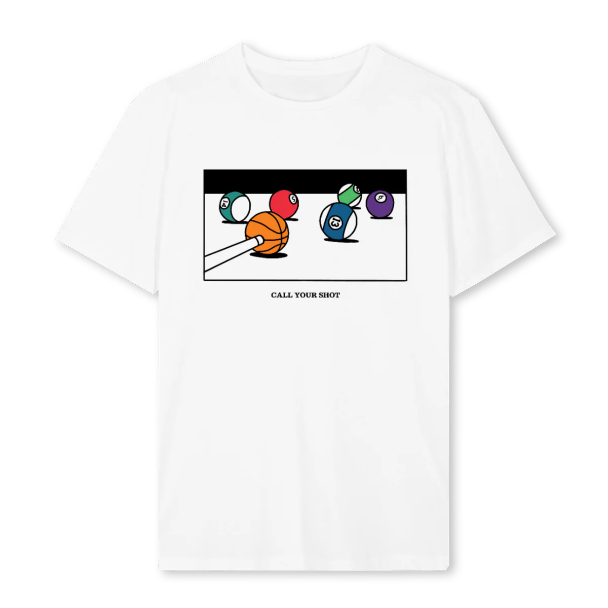 HHPOOLTEE White Regular Tee.