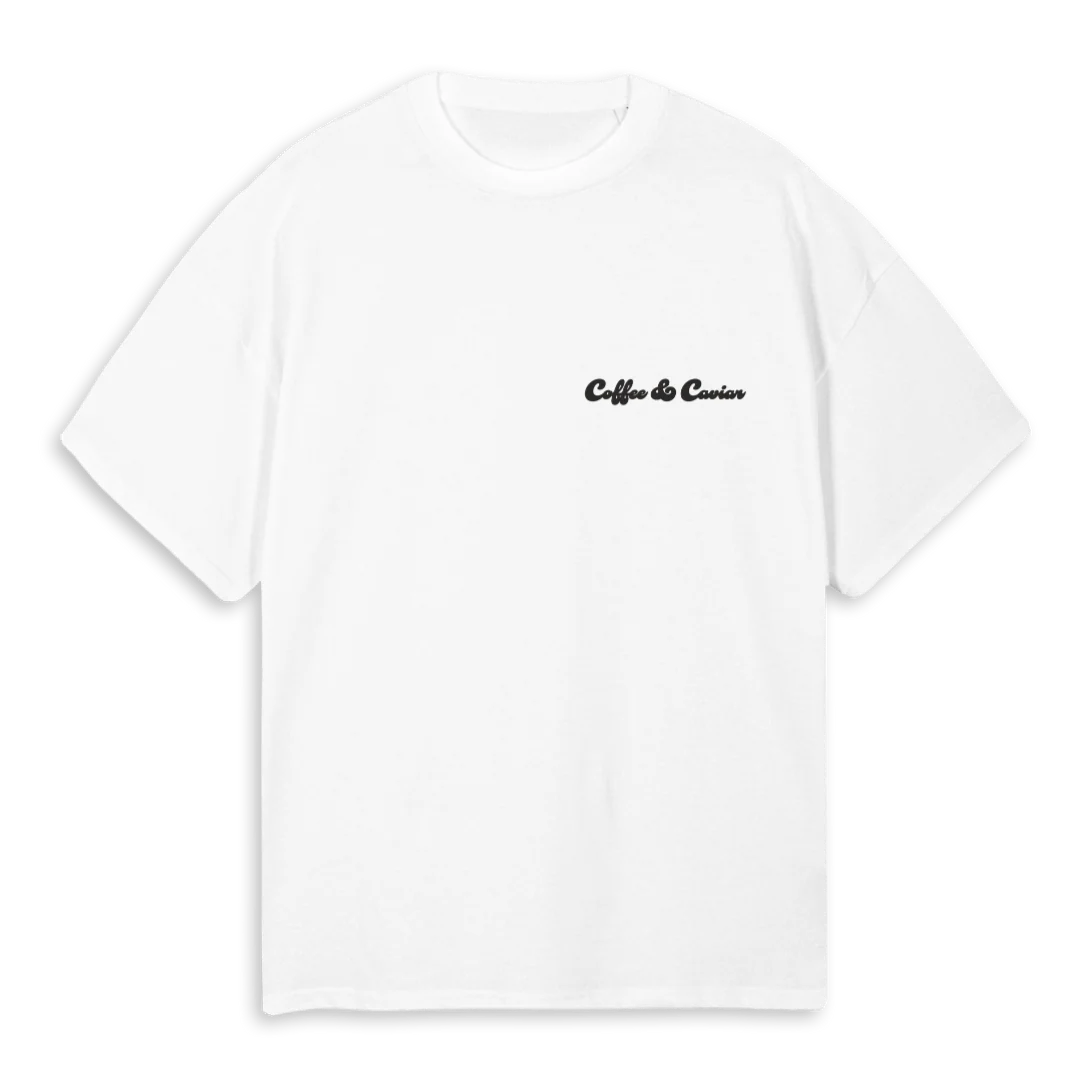 HIPPYMONKEY White Oversized Tee.