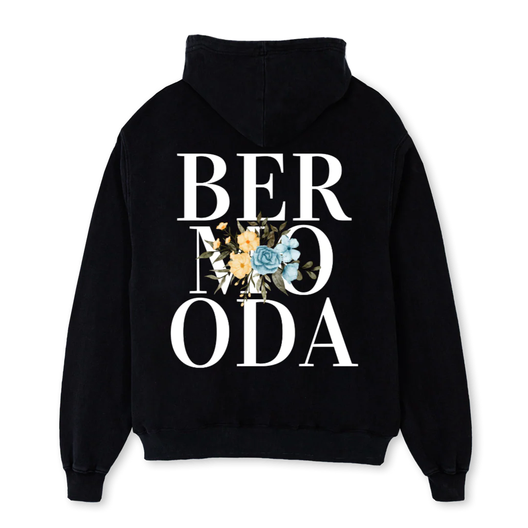 HODBMD Black Oversized Hoodie. - Image 2