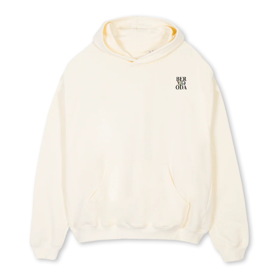 HODBMD Cream Oversized Hoodie.