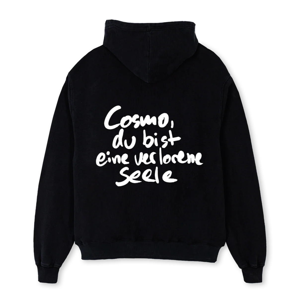 HOODIEBLACKTOURZWEI Black Oversized Hoodie. - Image 2