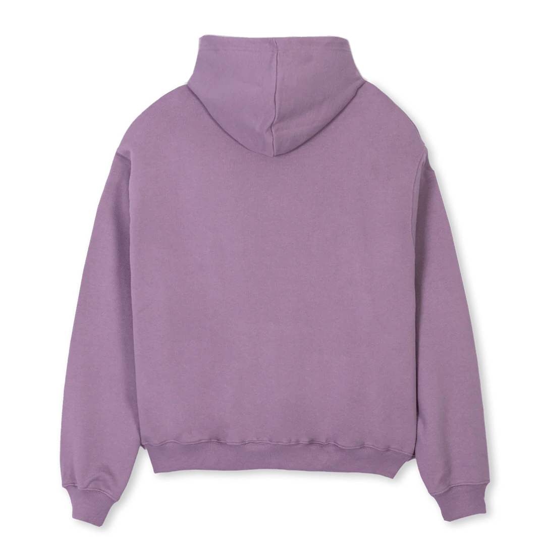HOODIEOVERFLOWER Purple Oversized Hoodie. - Image 2