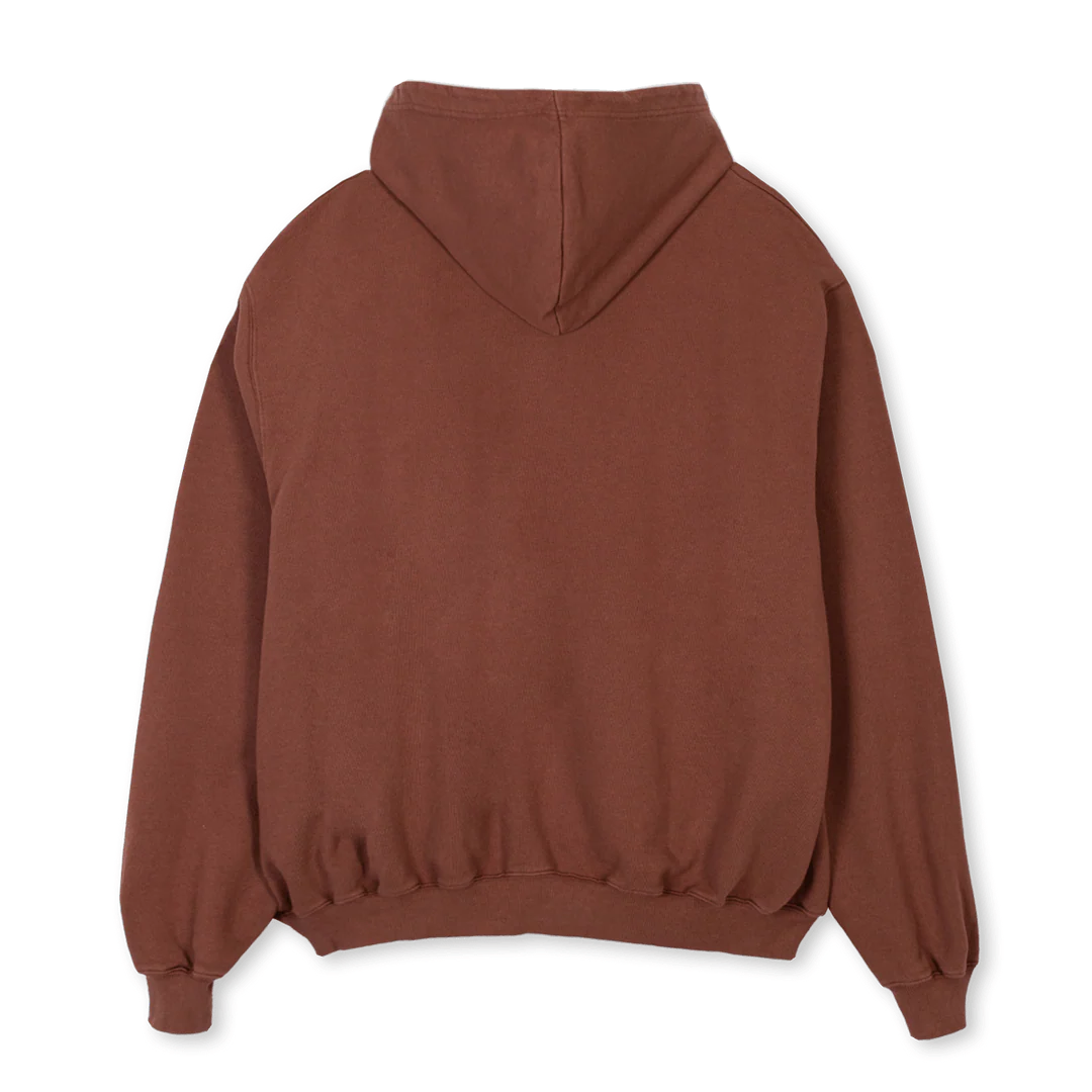 HOODIEOVERFLOWER Vintage Brown Oversized Hoodie. - Image 2