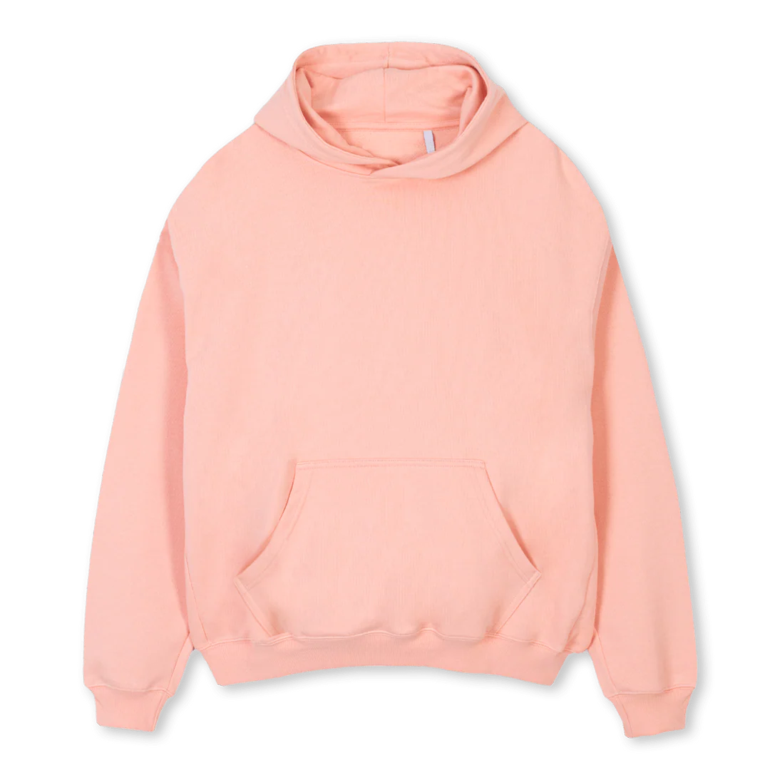 HOODIESUNSHINECLUB Pink Clay Oversized Hoodie.