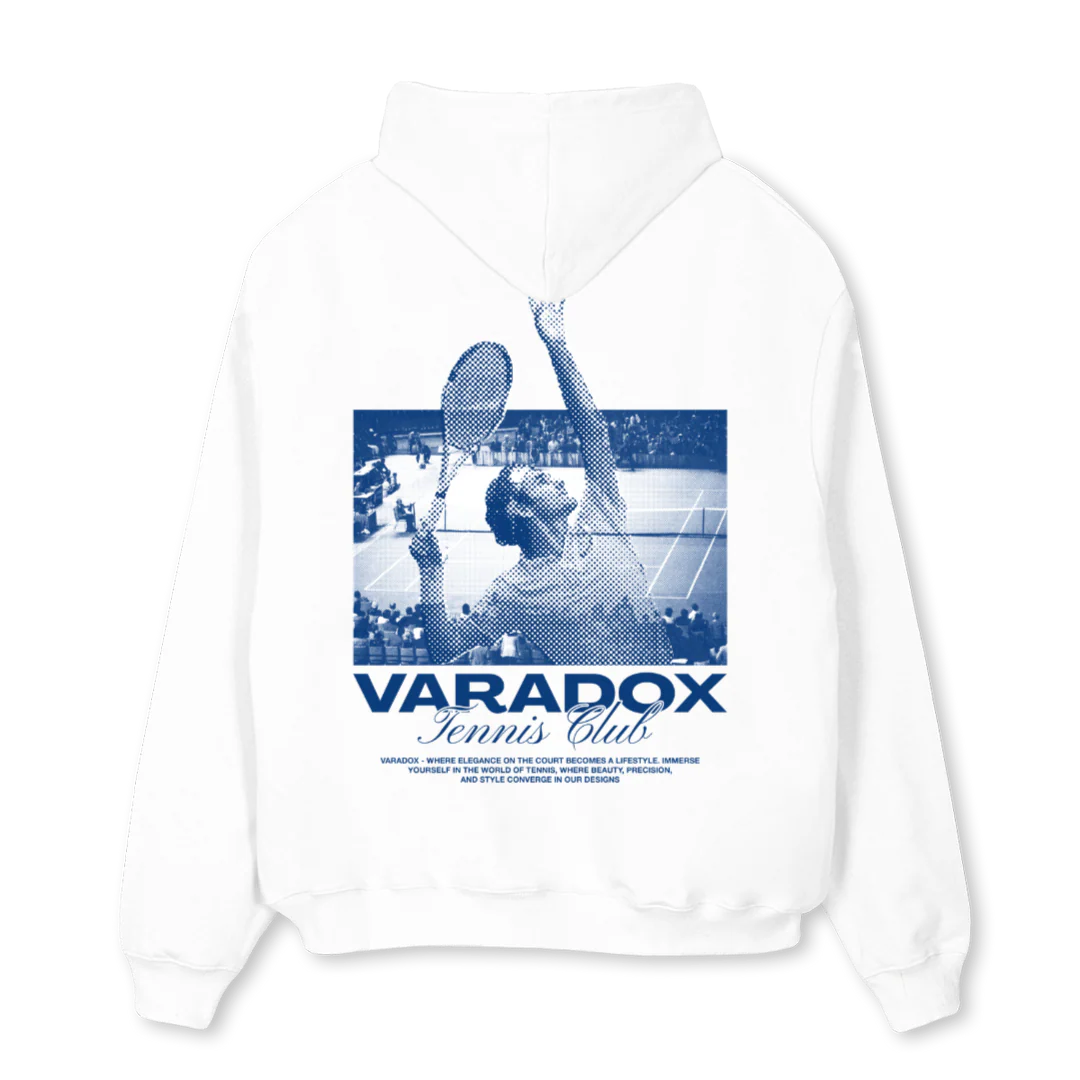 HOODIEVARADOXWHITE White Oversized Hoodie. - Image 2
