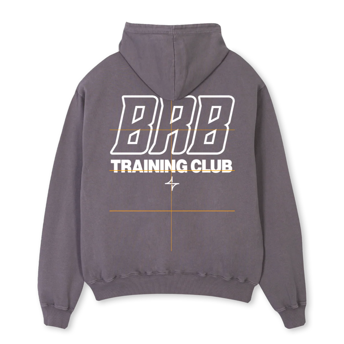HOODIEVDEUXGREY Pigment Grey Oversized Hoodie. - Image 2