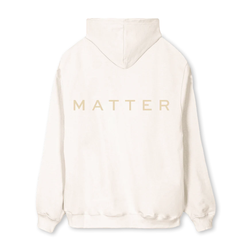 HOODIEWHITEMATTER Vintage White Regular Hoodie. - Image 2