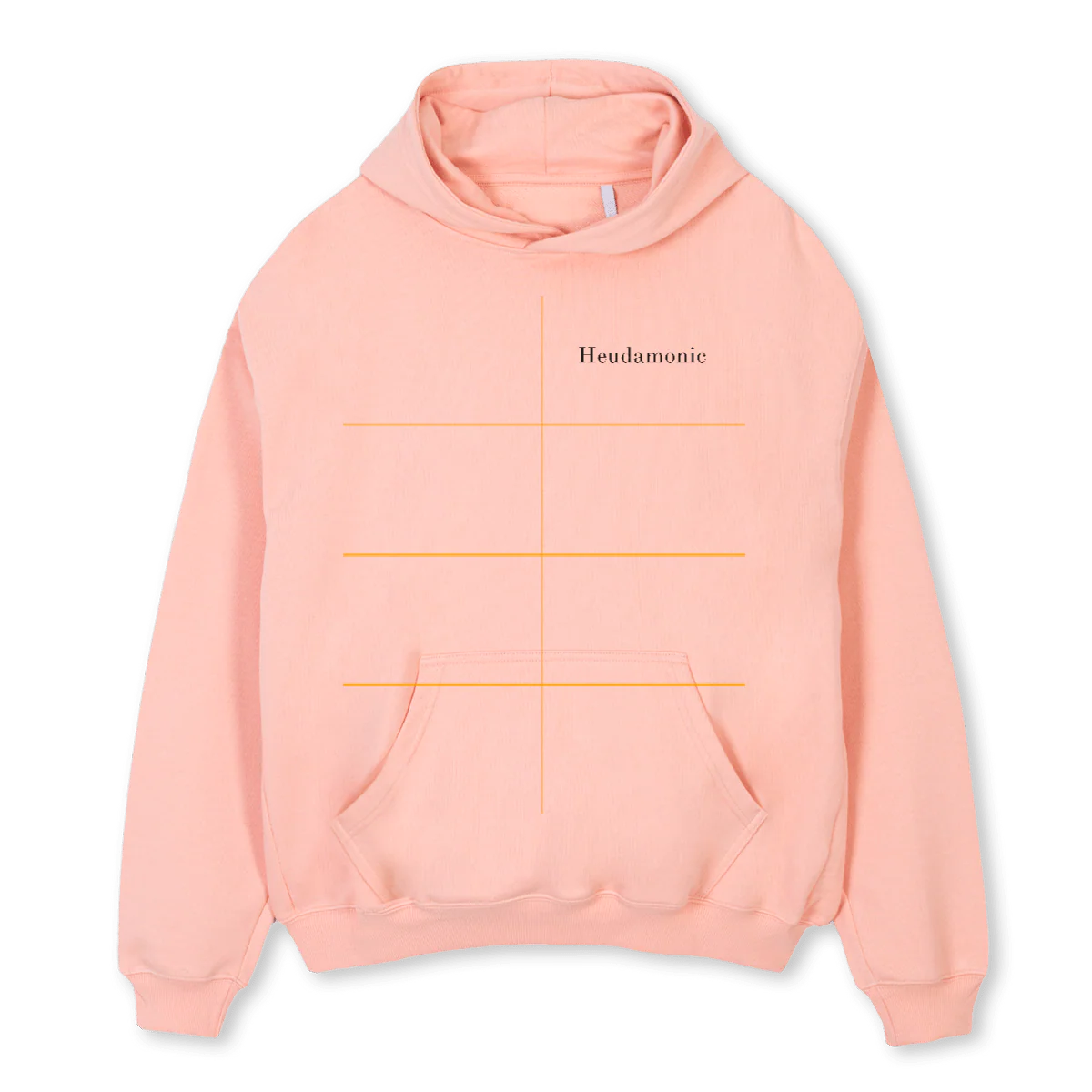 HOODY Pink Clay Oversized Hoodie.