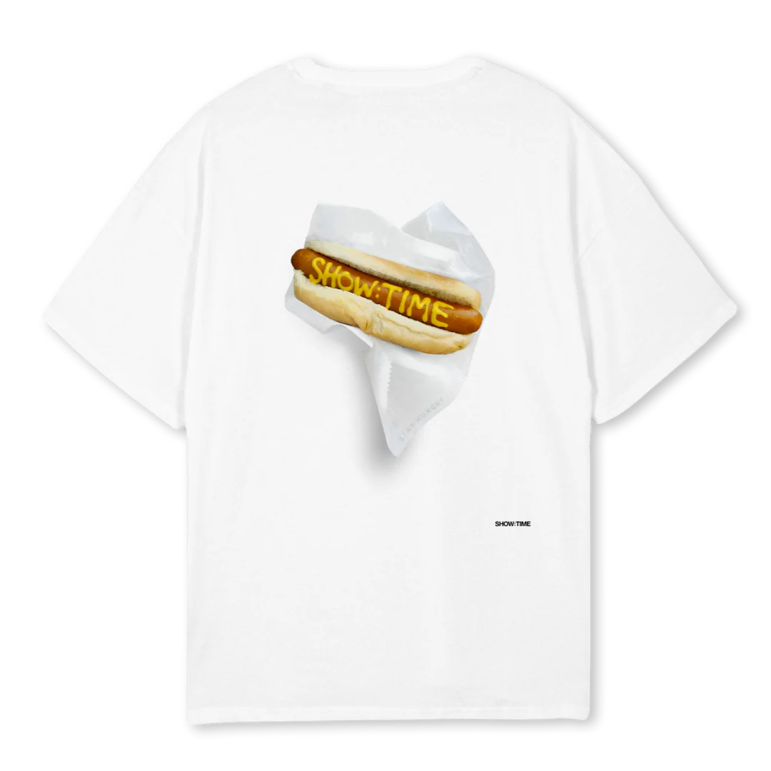 HOTDOG White Oversized Tee. - Image 2