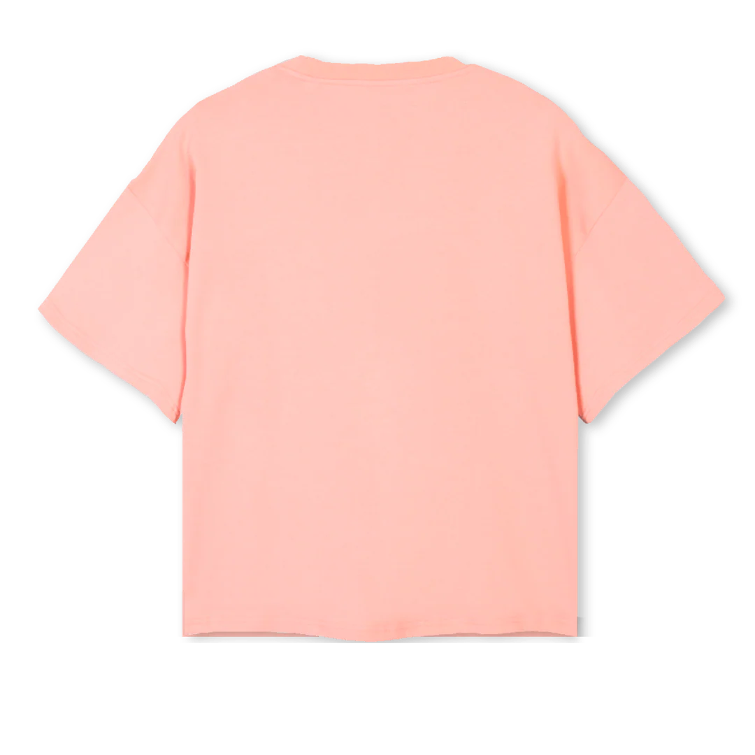 HOTELMAISONMADOUPINK Pink Clay Oversized Boxy Tee. - Image 2