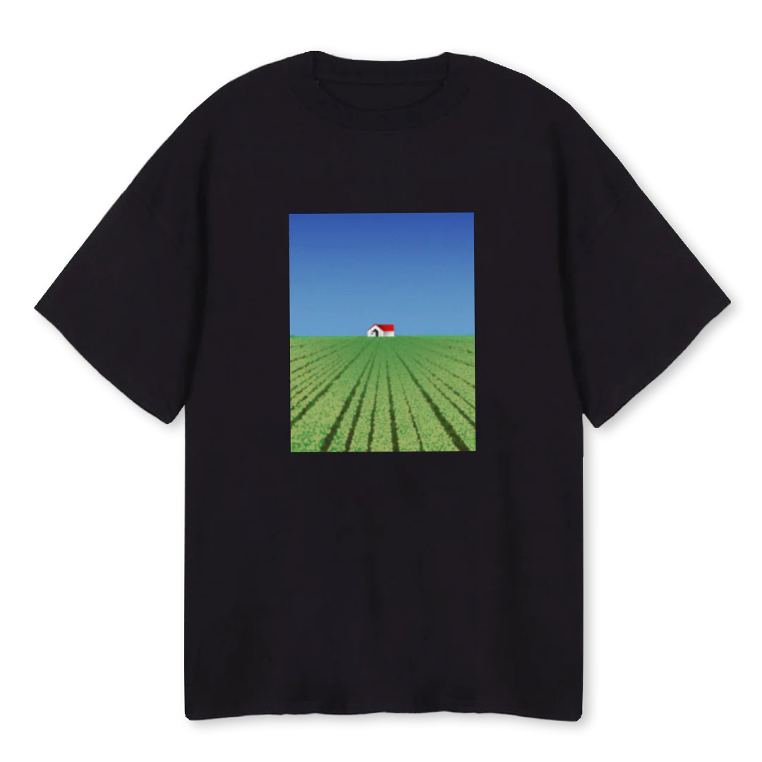 HOUSE Black Oversized Tee.