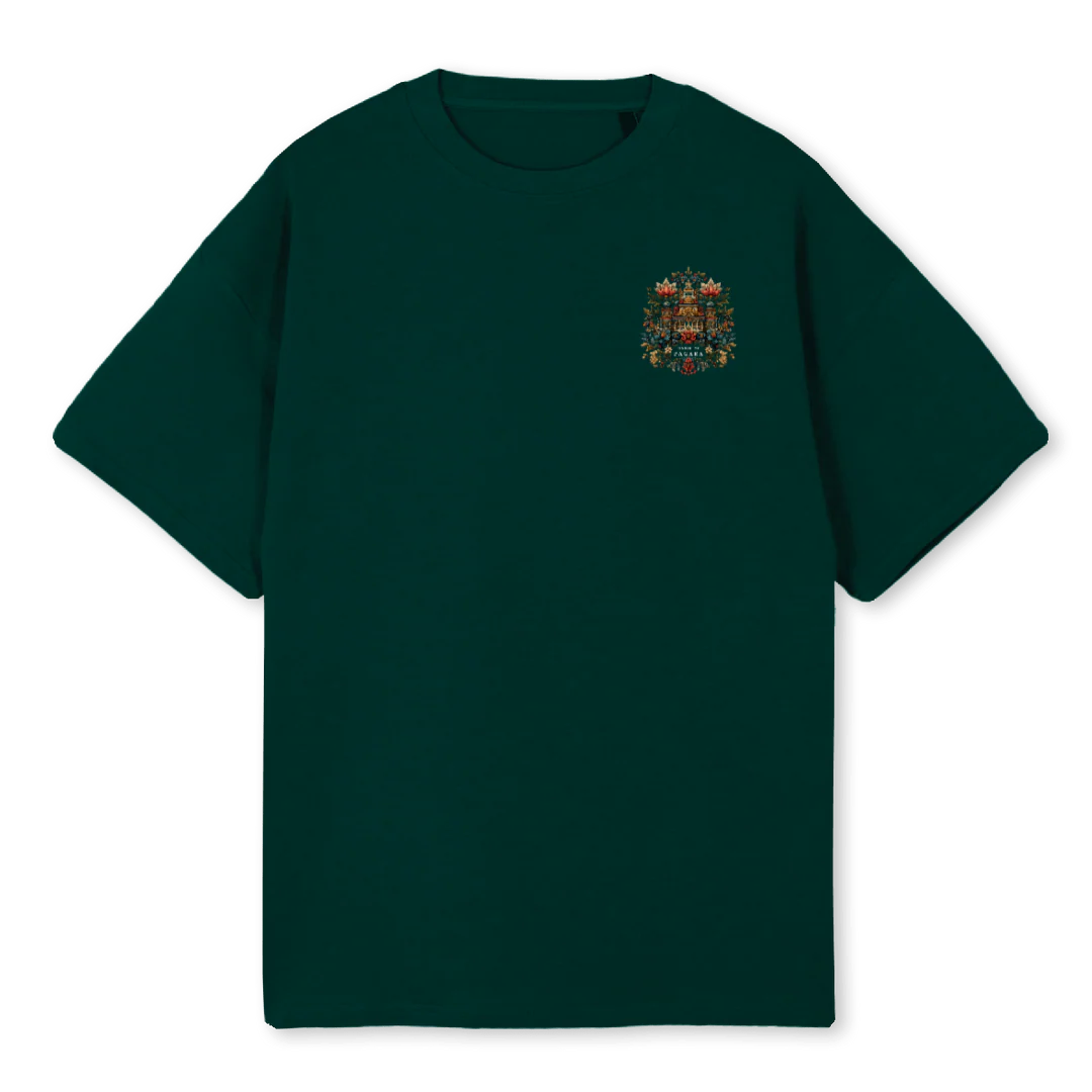 HOUSEOFPGR Wild Green Oversized Tee.