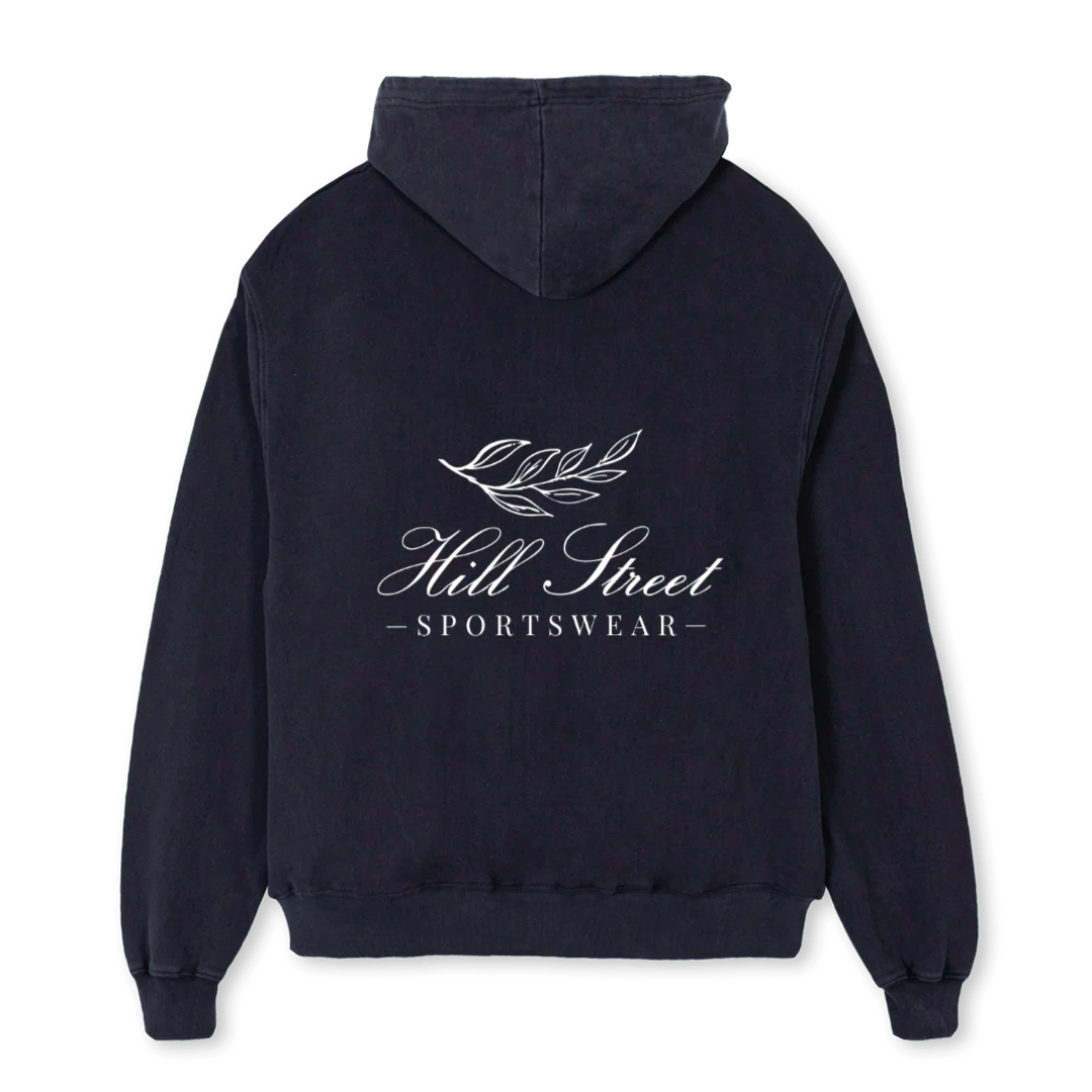 HSFWHOODIE Vintage Black Oversized Hoodie. - Image 2