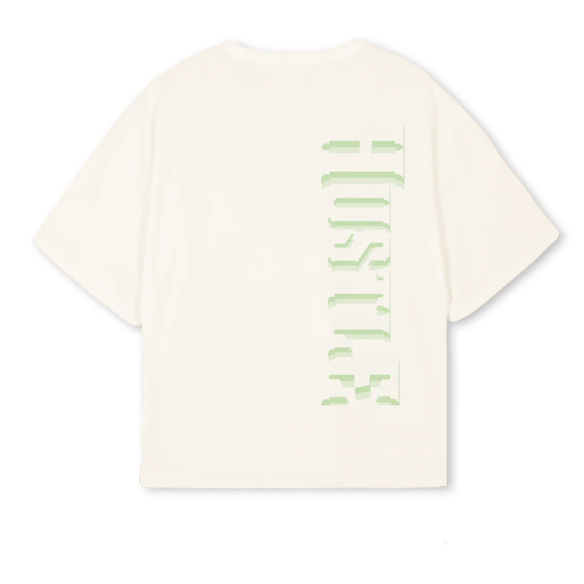 HUSTLERETROWV Vintage White Oversized Boxy Tee. - Image 2