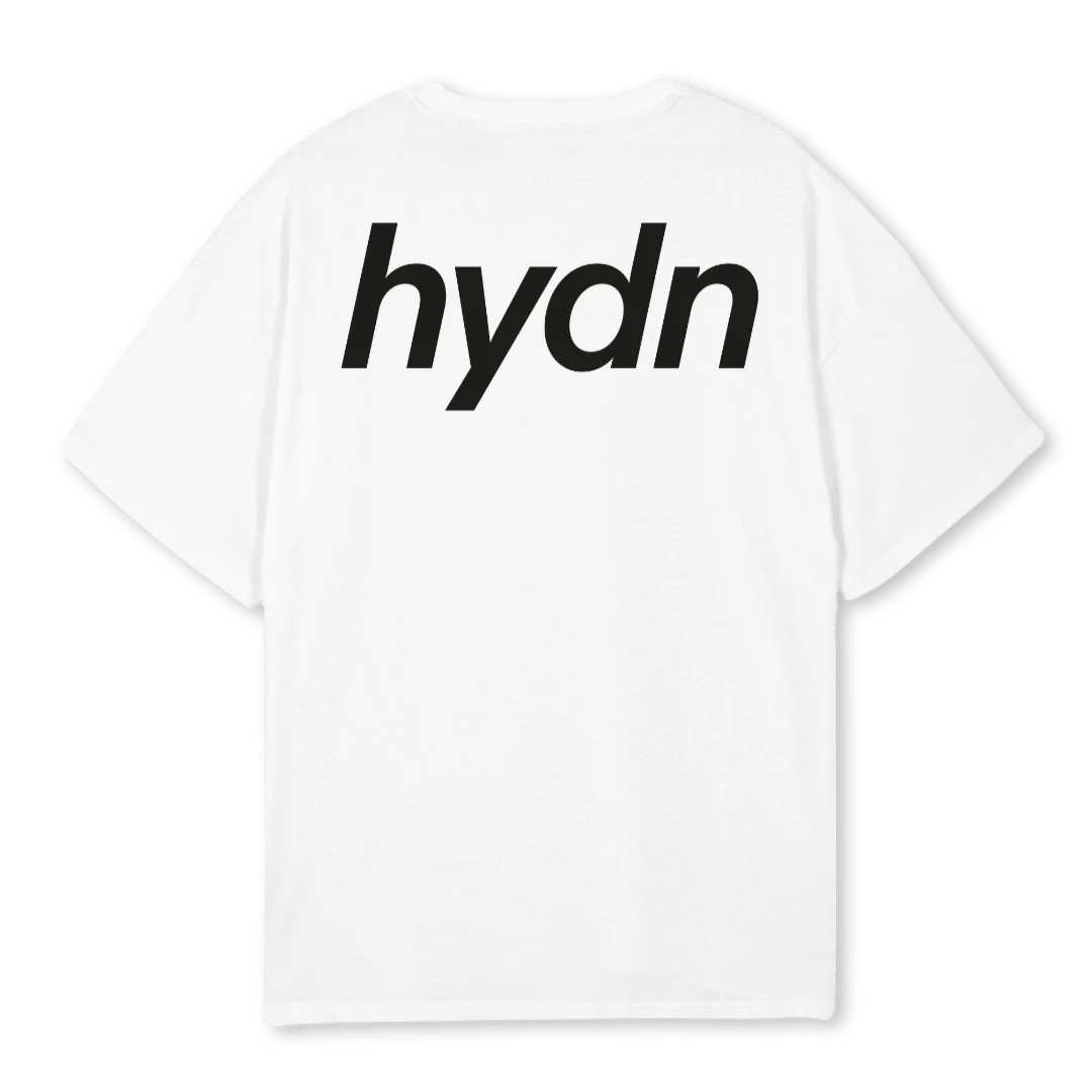 HYDNSAMPLE2 White Oversized Tee. - Image 2