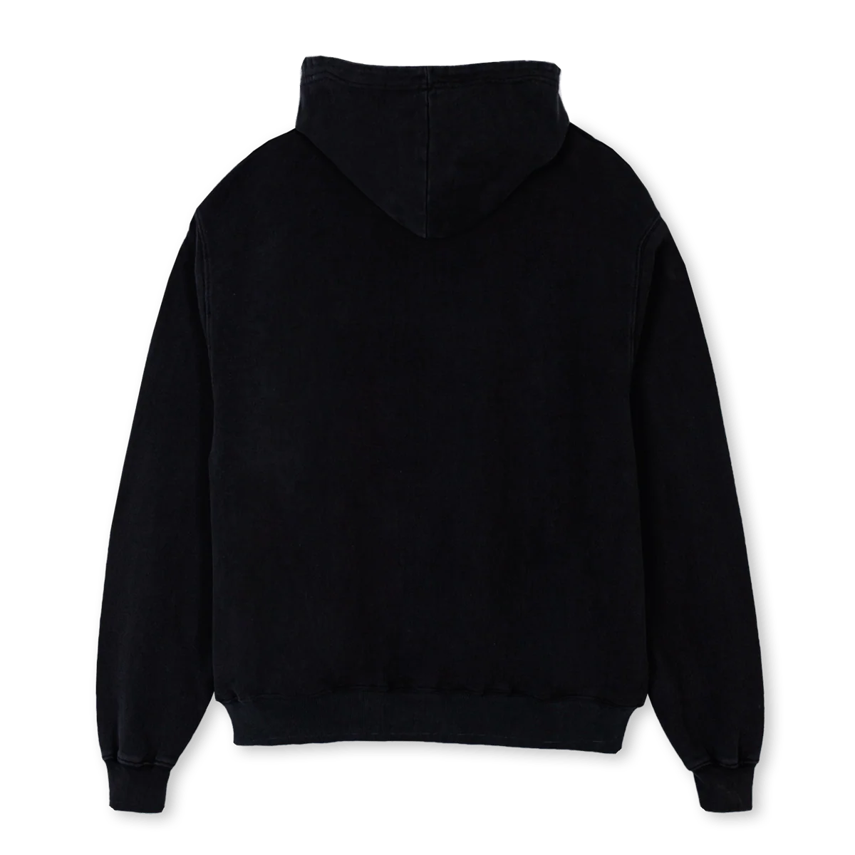 HYPHENK Black Oversized Hoodie. - Image 2