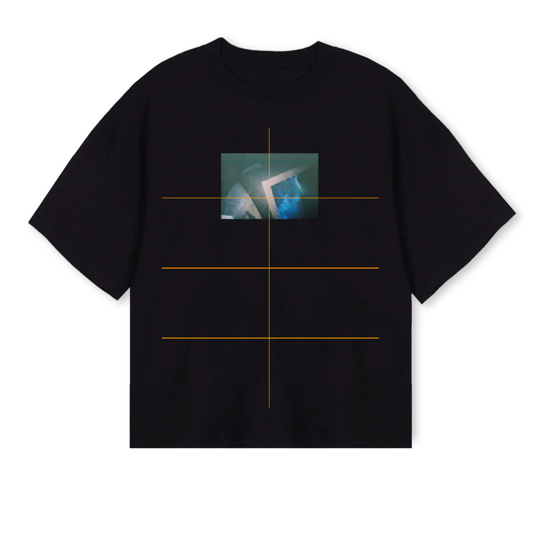ICON Black Oversized Boxy Tee.