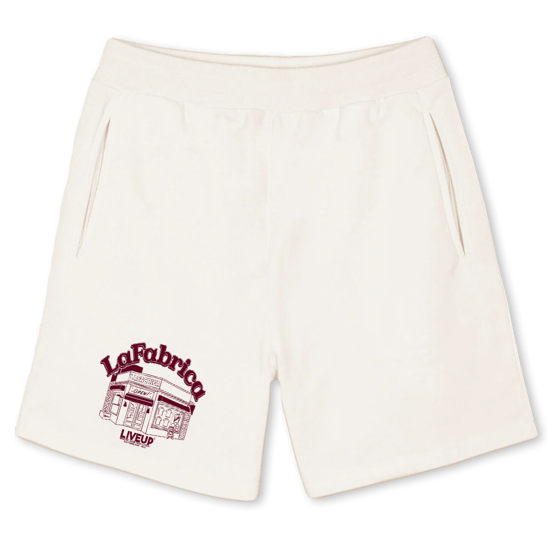 IIIII Vintage White Sweatshorts.