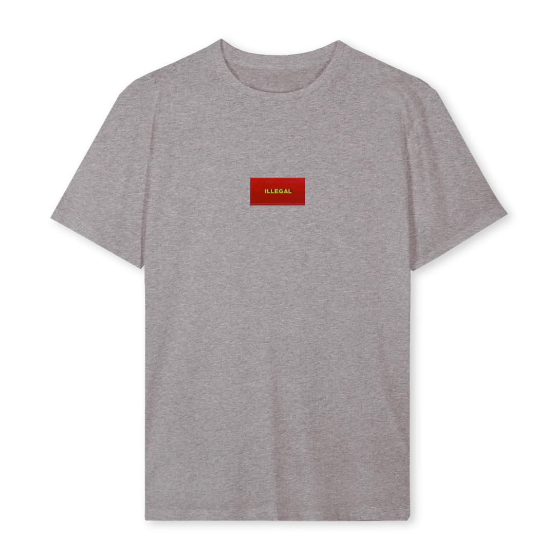 ILLE Grey Marl Regular Tee.