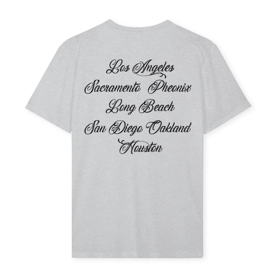 IMPORTTEE Light Grey Marl Regular Tee. - Image 2
