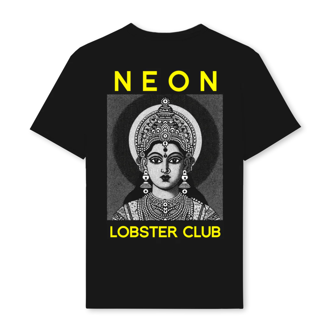 INDIA Black Regular Tee. - Image 2