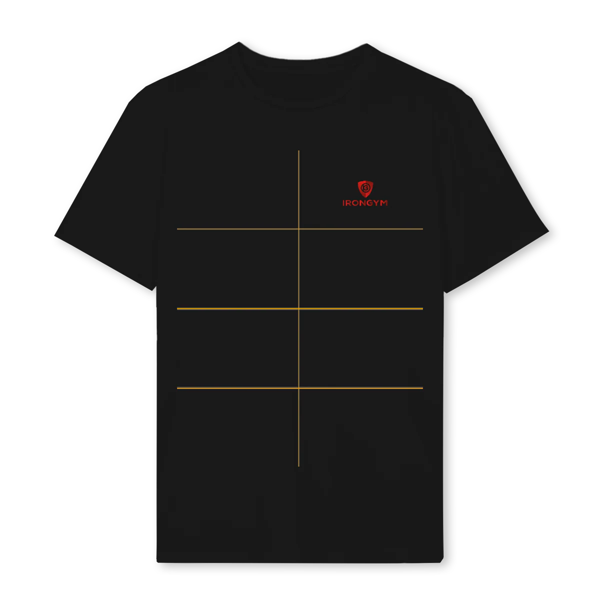 IRONGYMT Black Regular Tee.