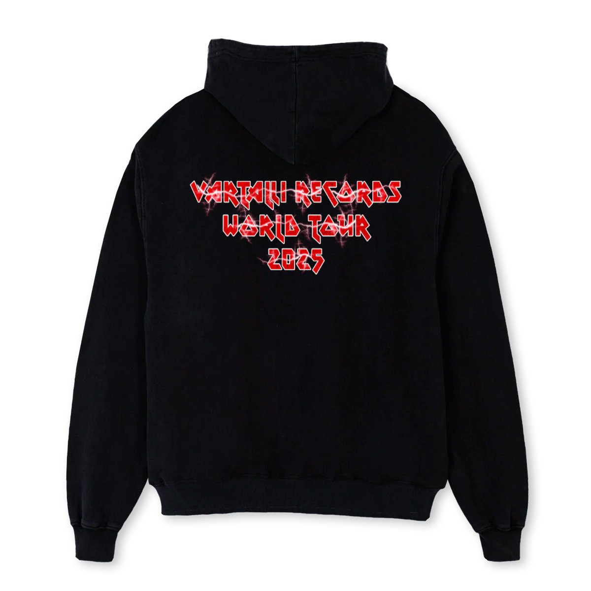 IRONMAIDENVARTALLI Black Oversized Hoodie. - Image 2