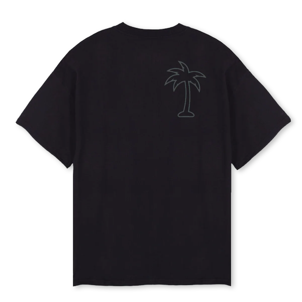 JED Black Oversized Tee. - Image 2