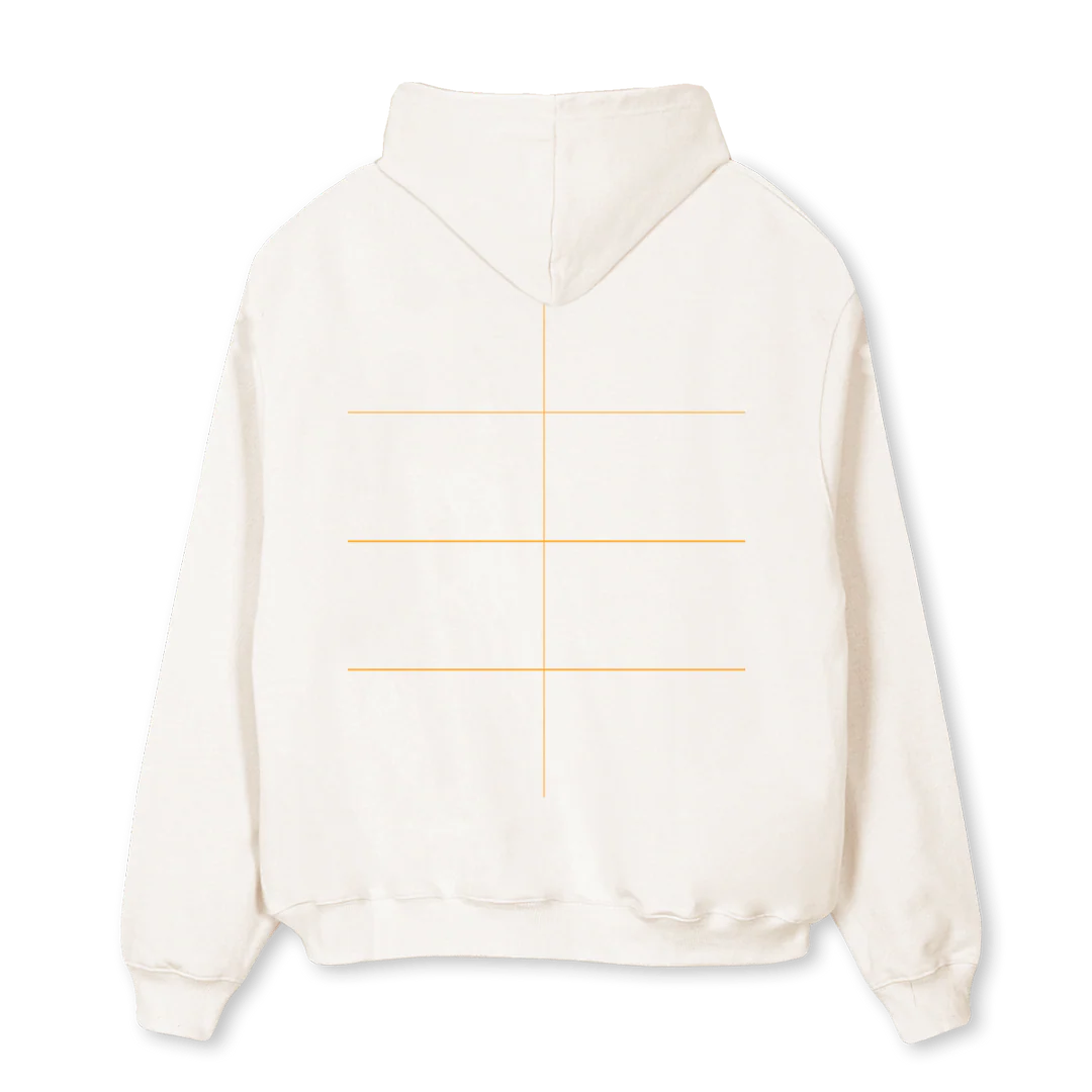 JEHOVAHOODIE Vintage White Oversized Hoodie. - Image 2