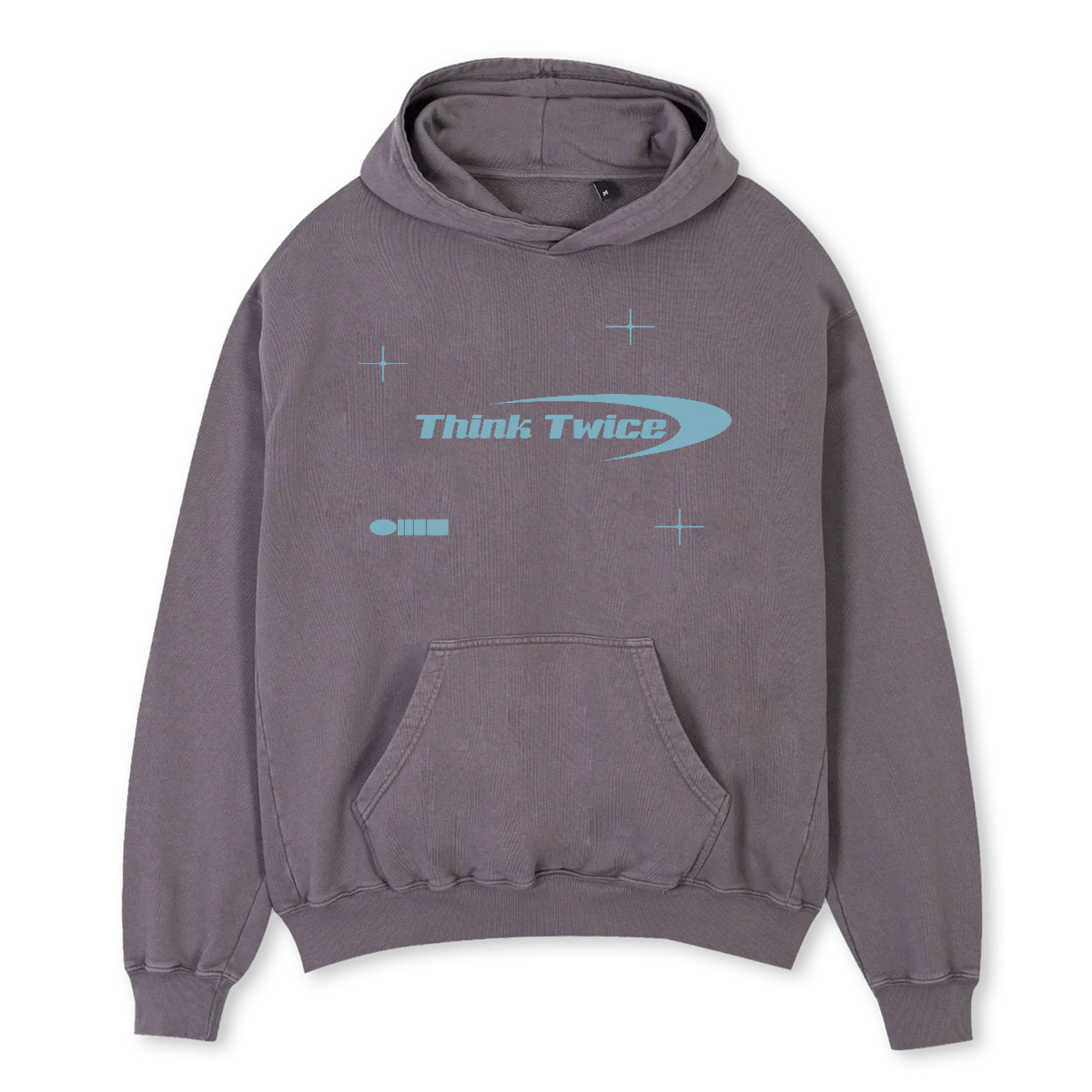 JNCIMDIK Pigment Grey Oversized Hoodie.
