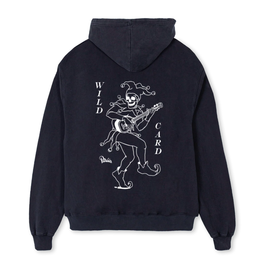 JOKER  Vintage Black Oversized Hoodie. - Image 2