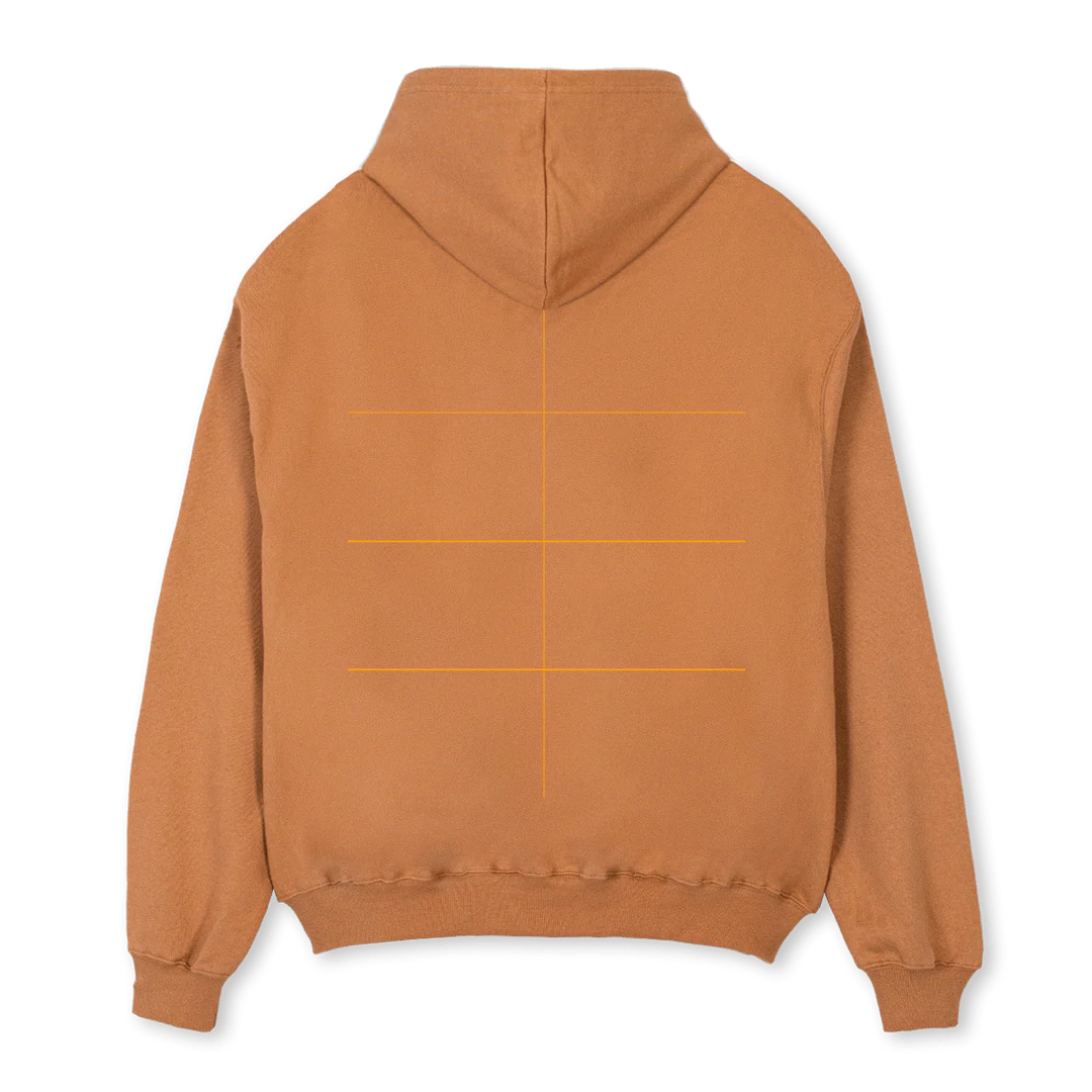 JOSHYDUBTOASTY Camel Oversized Hoodie. - Image 2