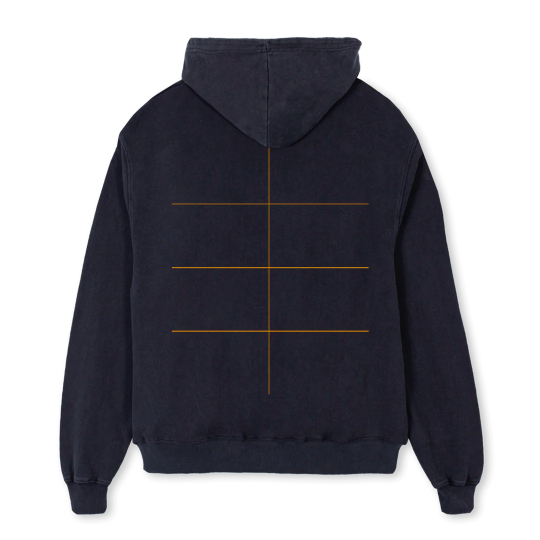 KARIBIK HOODIE Vintage Black Oversized Hoodie. - Image 2