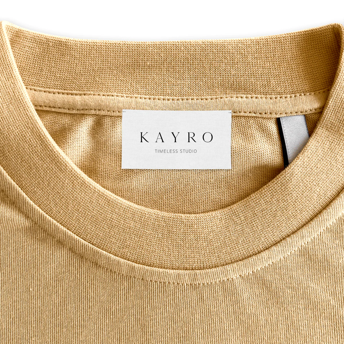 KAYROSTUDIO Custom Neck Label.