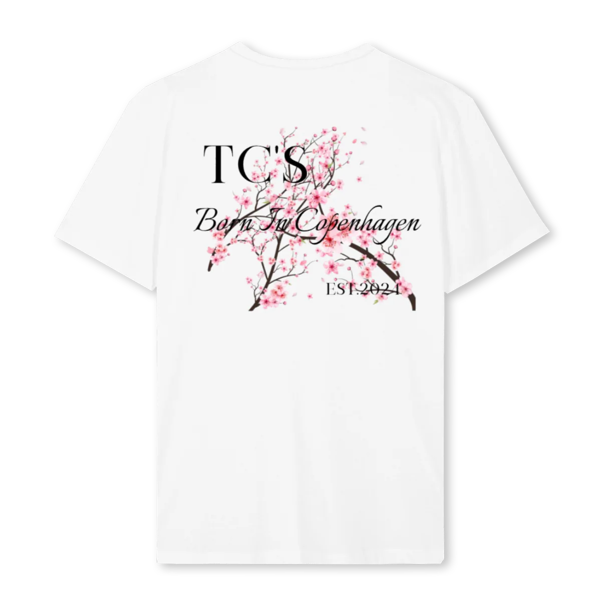 KIRSEBÆRTRÆ White Regular Tee. - Image 2